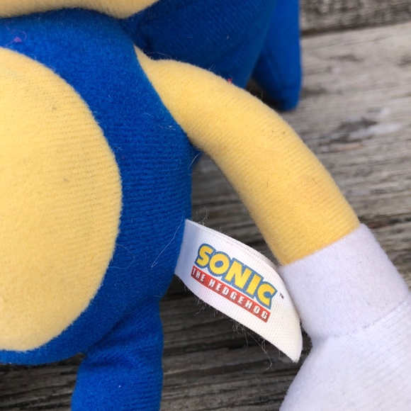 12” Sonic the Hedgehog stuffed animal toy Plush Plushie Sega Nintendo - Picture 7 of 11